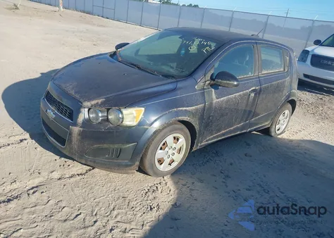 2015 Chevrolet Sonic Ls из США, поврежденный, VIN 1G1JA6SH3F4134194